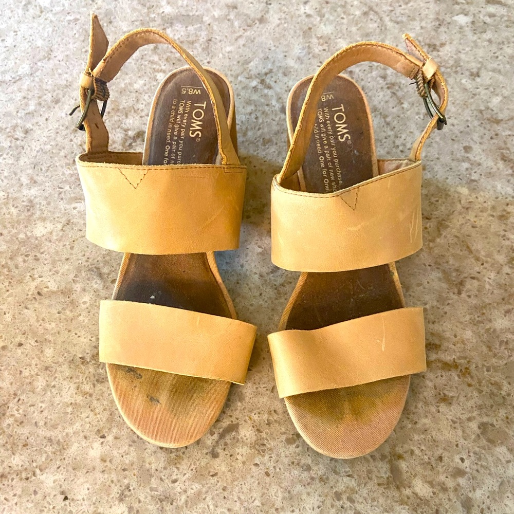 Tom’s Block Heel Sandals